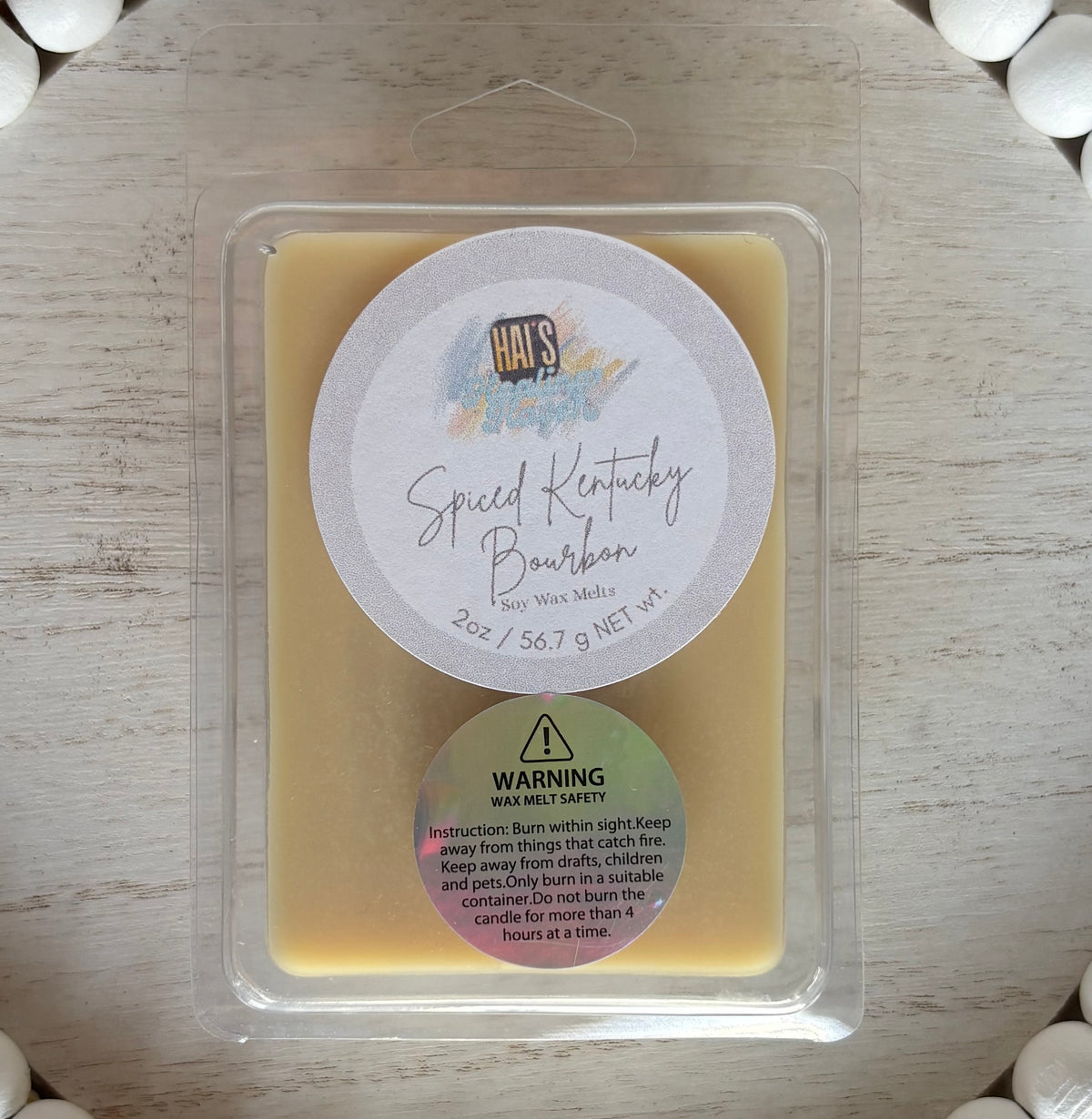 Spiced KY Bourbon Soy Wax Melts