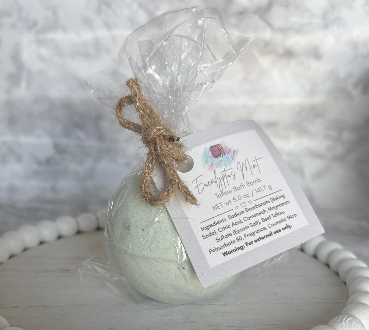Eucalyptus Mint Tallow Bath Bomb