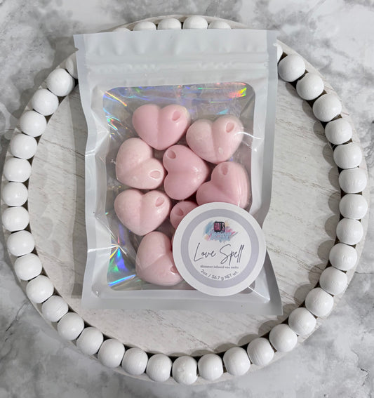 Love Spell Shimmer Infused Soy Wax Melts