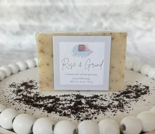 Rise & Grind Goat Milk Soap Bar