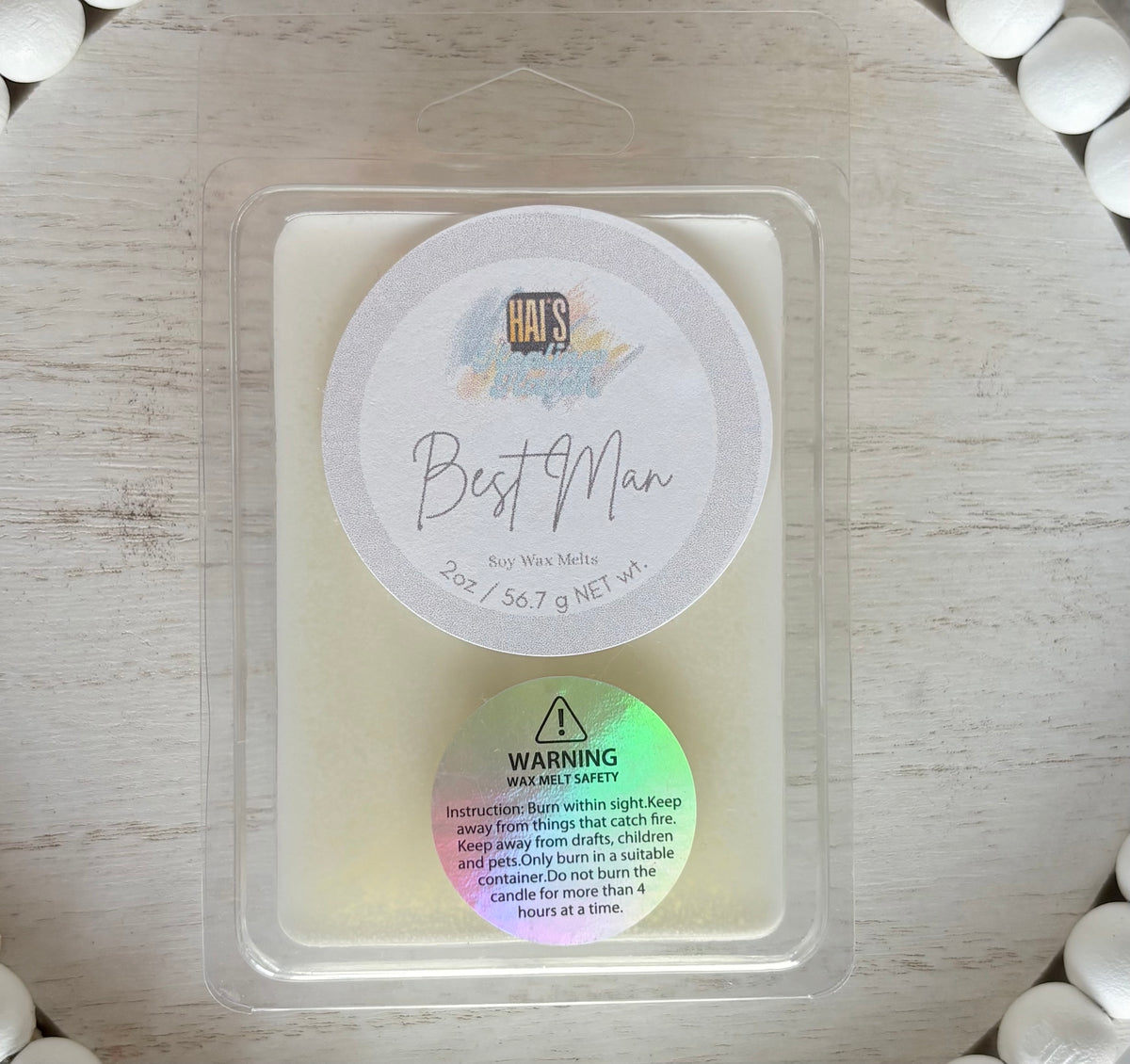 Best Man Soy Wax Melts