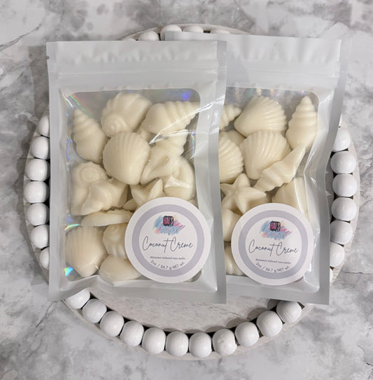 Coconut Creme Shimmer Infused Soy Wax Melts