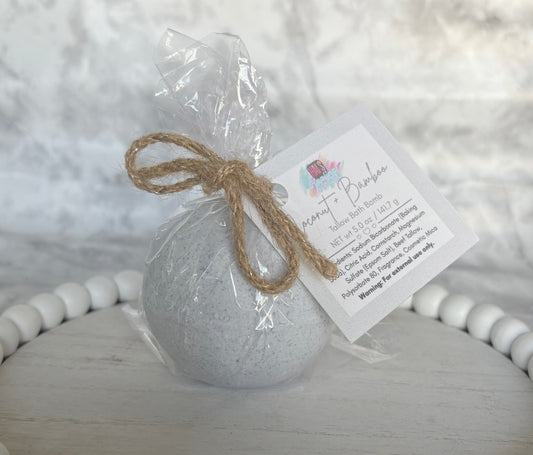 Bamboo + Coconut Tallow Bath Bomb