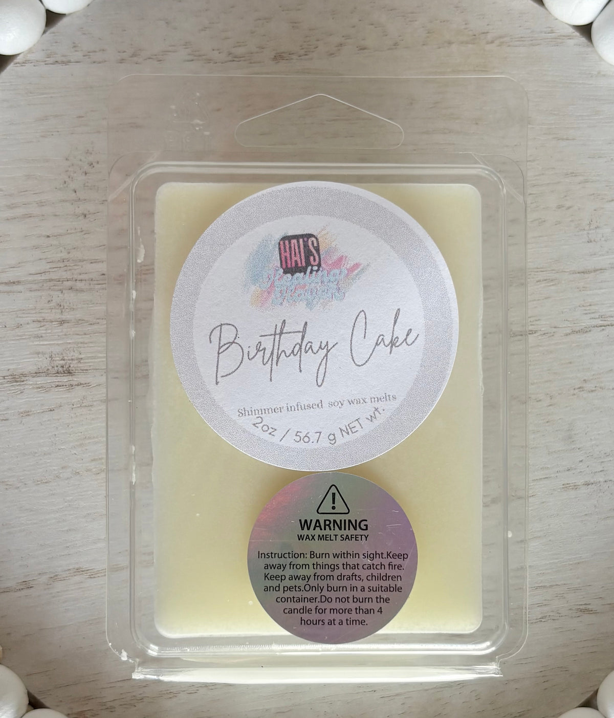 Birthday Cake Soy Wax Melts