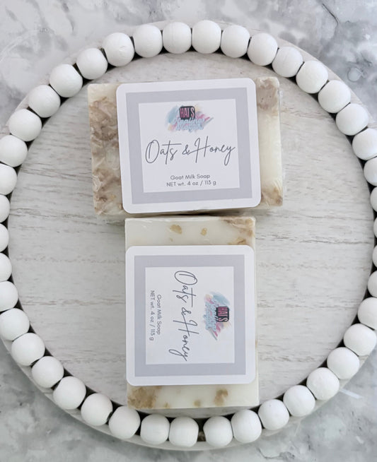 Oats & Honey Goat Milk Soap