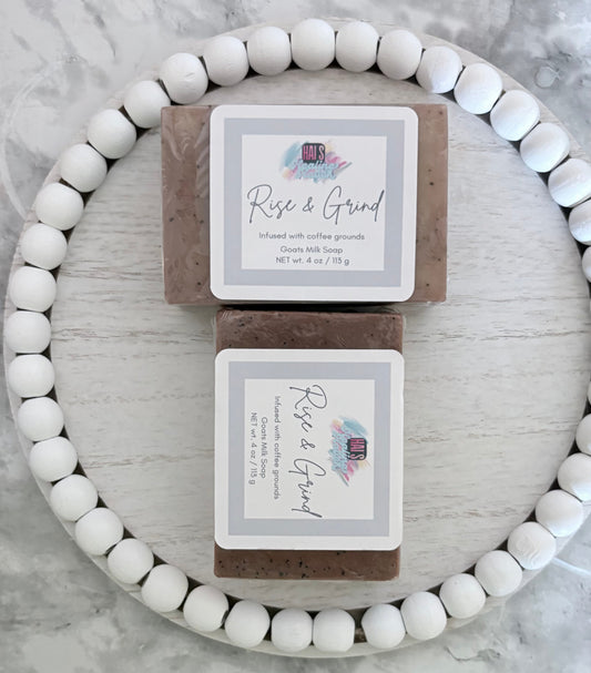 Rise & Grind Goat Milk Soap Bar